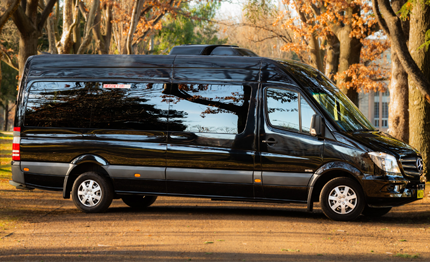 Mercedes Benz Sprinter premium chauffeur services Melbourne